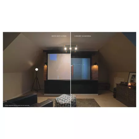 Ecran de projection électrique tensionné Elite Screens SAKER TAB TENSION