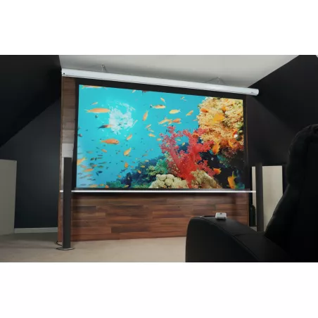 Ecran de projection électrique tensionné Elite Screens SAKER TAB TENSION