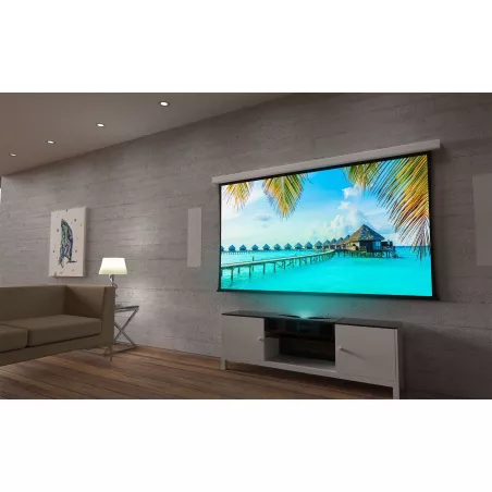 Ecran de projection électrique tensionné sans fil SOLO PRO