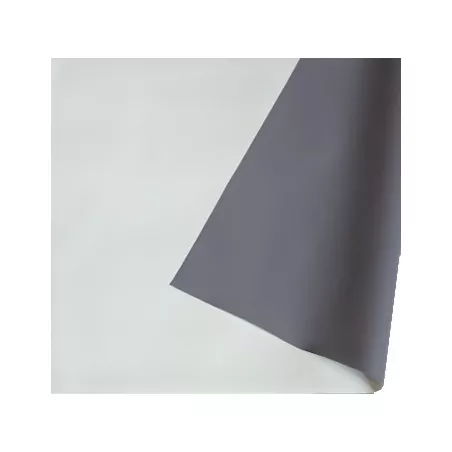 ORAY TOILE BLANC MAT OCCULTANT DOS GRIS