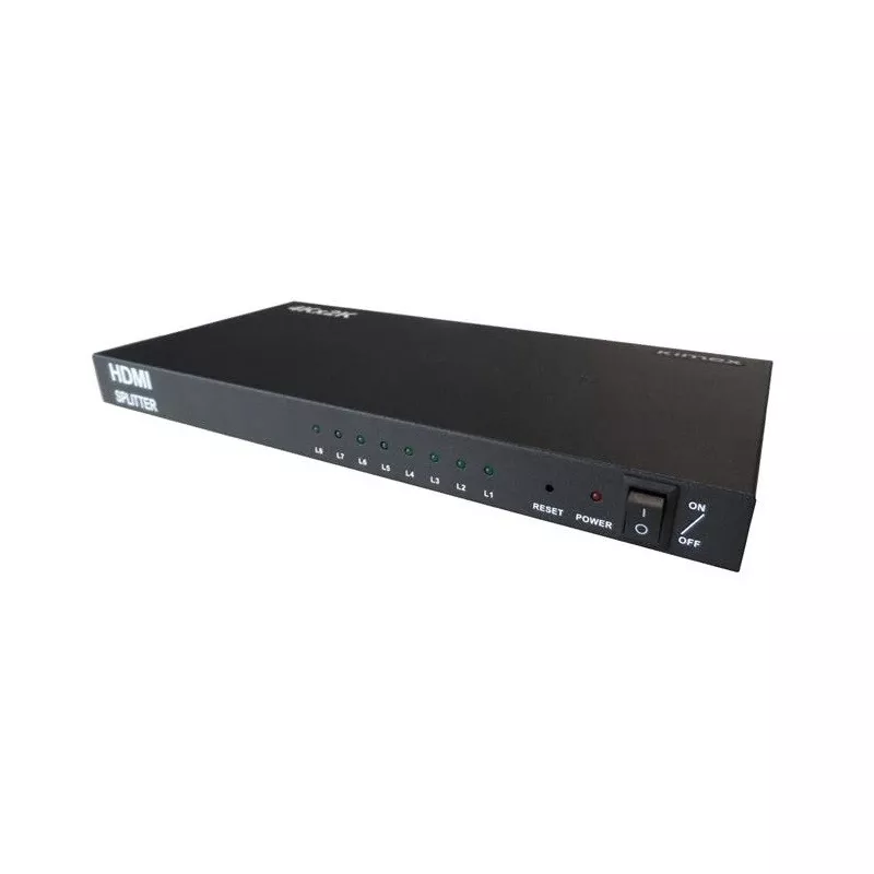Répartiteur Splitter HDMI 1 entrée- 8 sorties Kimex 130-0108