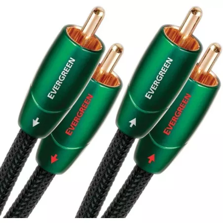 CABLE RCA STEREO AUDIOQUEST EVERGREEN