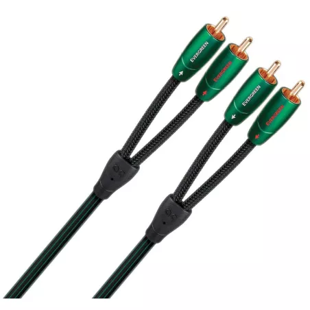 CABLE RCA STEREO AUDIOQUEST EVERGREEN