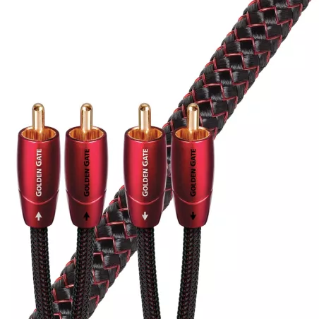 CABLE RCA STEREO AUDIOQUEST GOLDEN GATE