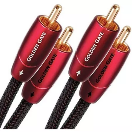 CABLE RCA STEREO AUDIOQUEST GOLDEN GATE
