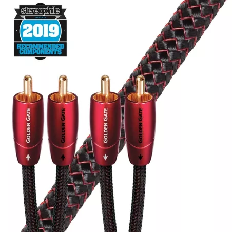 CABLE RCA STEREO AUDIOQUEST GOLDEN GATE