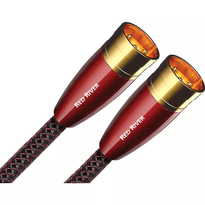 CABLE XLR STEREO AUDIOQUEST RED RIVER