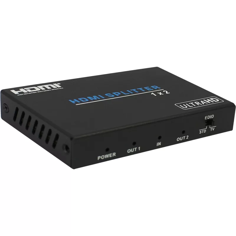 Splitter HDMI 1x2 avec support 4K HDR-B12