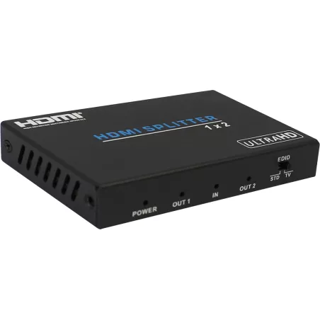 Splitter HDMI 1x2 avec support 4K HDR-B12