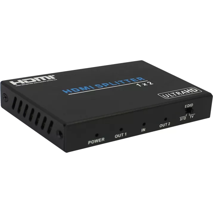 Splitter HDMI 1x2 avec support 4K HDR-B12
