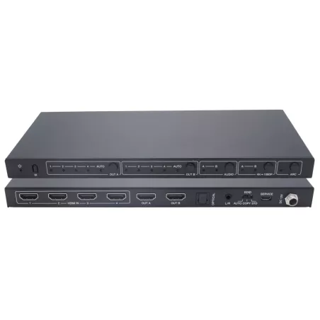 Matrice HDMI 4x2 avec support 4K HDR-MA24