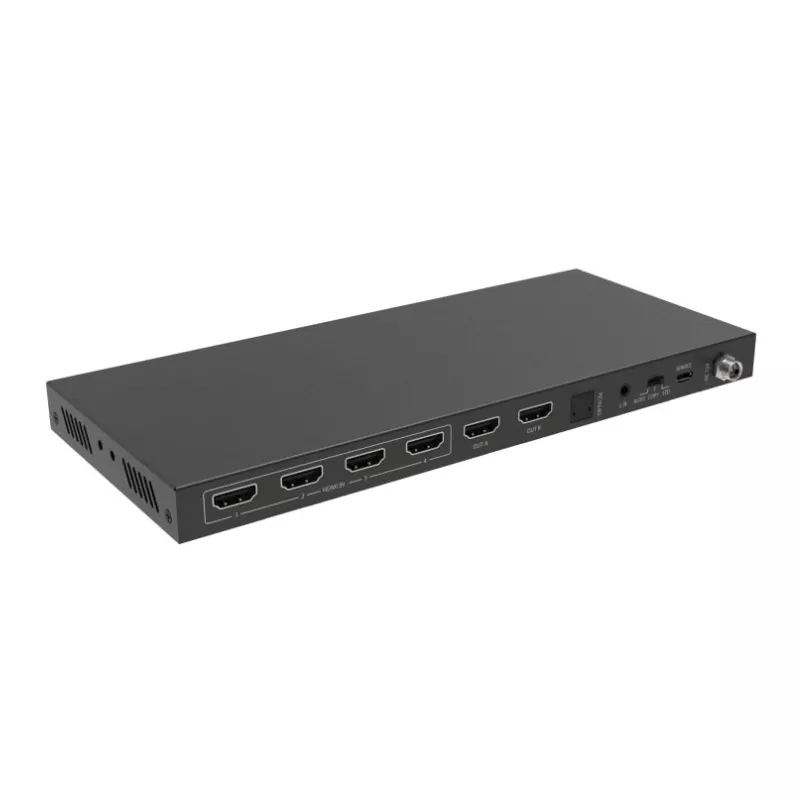 Matrice HDMI 4x2 avec support 4K HDR-MA24