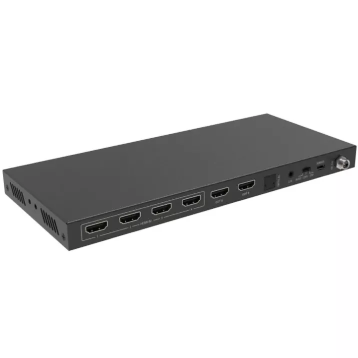 Matrice HDMI 4x2 avec support 4K HDR-MA24
