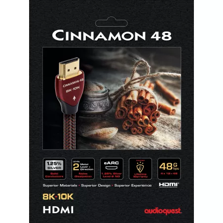 AUDIOQUEST HDMI CINNAMON 48 Gbit