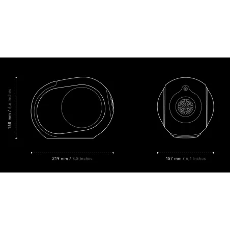 Enceinte connectée DEVIALET PHANTOM II 95 DB WiFi, Bluetooth, AirPlay 2, streaming