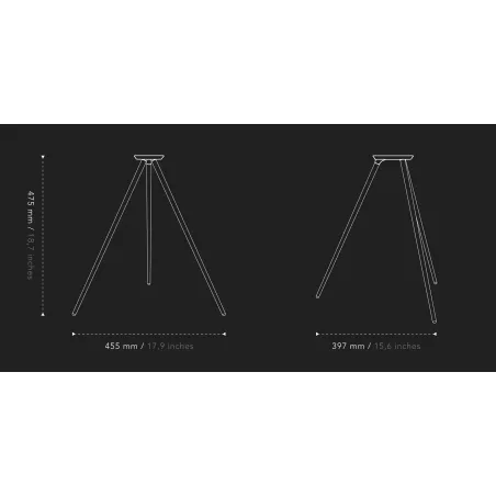 Pied DEVIALET LEGS pour enceinte PHANTOM II