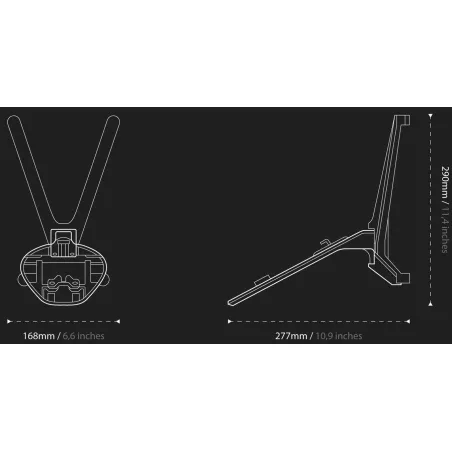 Support mural DEVIALET GECKO pour enceinte PHANTOM I
