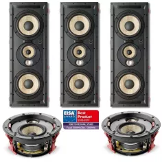 FOCAL 300 IW LCR6 PACK CINEMA ENCASTRABLE 5.0