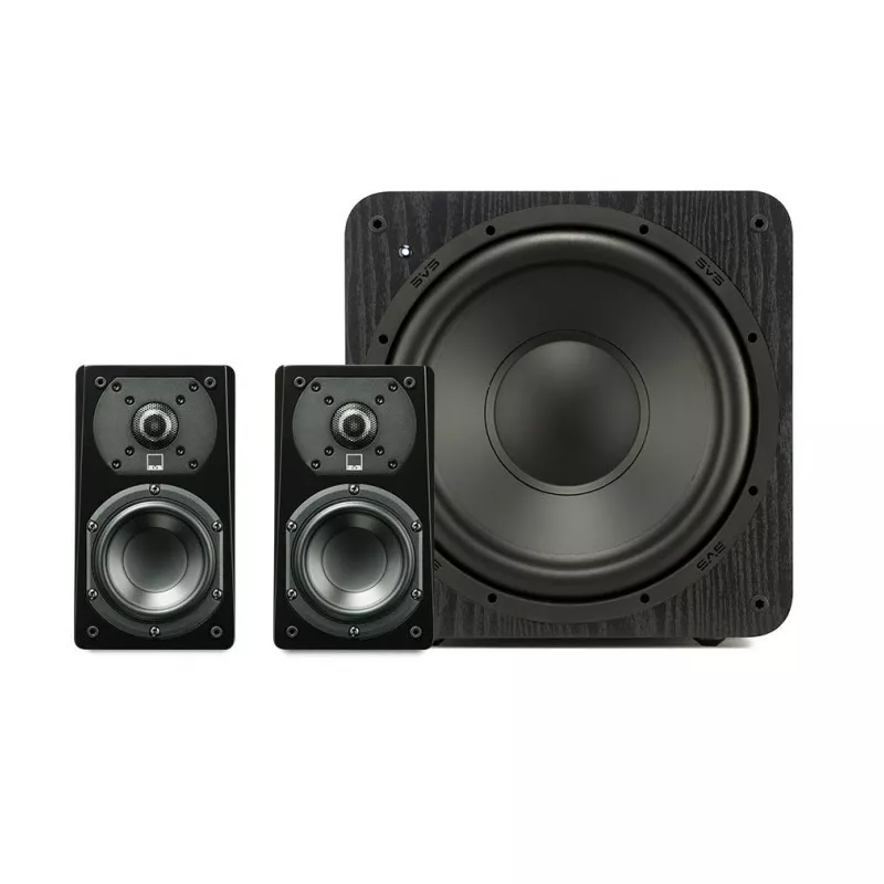 Ensemble d'enceintes satellites avec caisson de basses SVS Prime 2.1