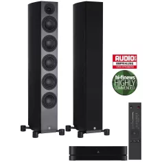 Paire d'enceintes colonne, active, sans fil System Audio Legend 60.2 Silverback Wireless
