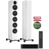 Paire d'enceintes colonne, active, sans fil System Audio Legend 60.2 Silverback Wireless