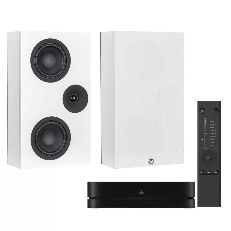 Paire d'enceintes active SYSTEM AUDIO LEGEND 7 SILVERBACK WIRELESS 