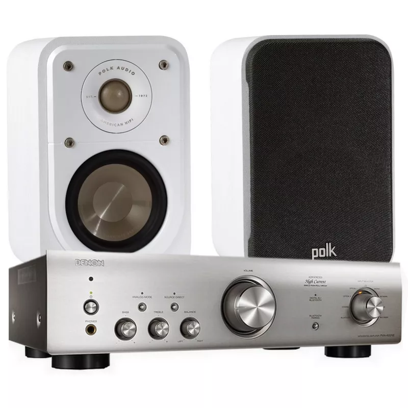 DENON PMA600NE + POLK Audio S10e