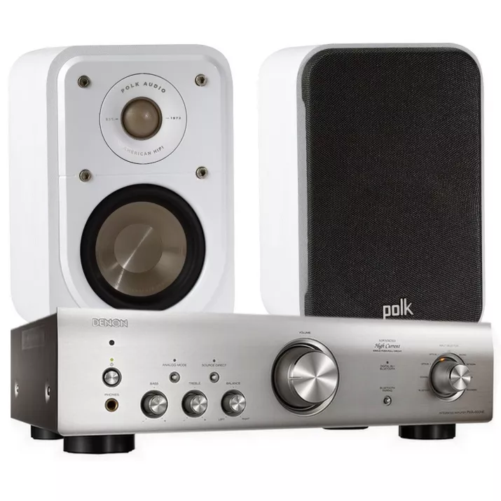 DENON PMA600NE + POLK Audio S10e