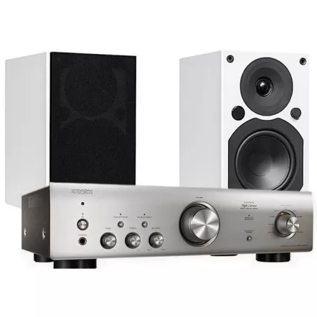 DENON PMA600NE + SYSTEM AUDIO SAXO 1 