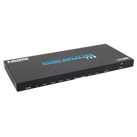 Splitter HDMI 1x8 avec support 4K HDR-B18