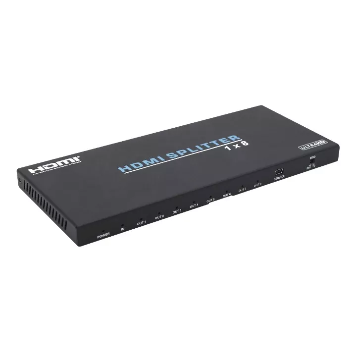 Splitter HDMI 1x8 avec support 4K HDR-B18