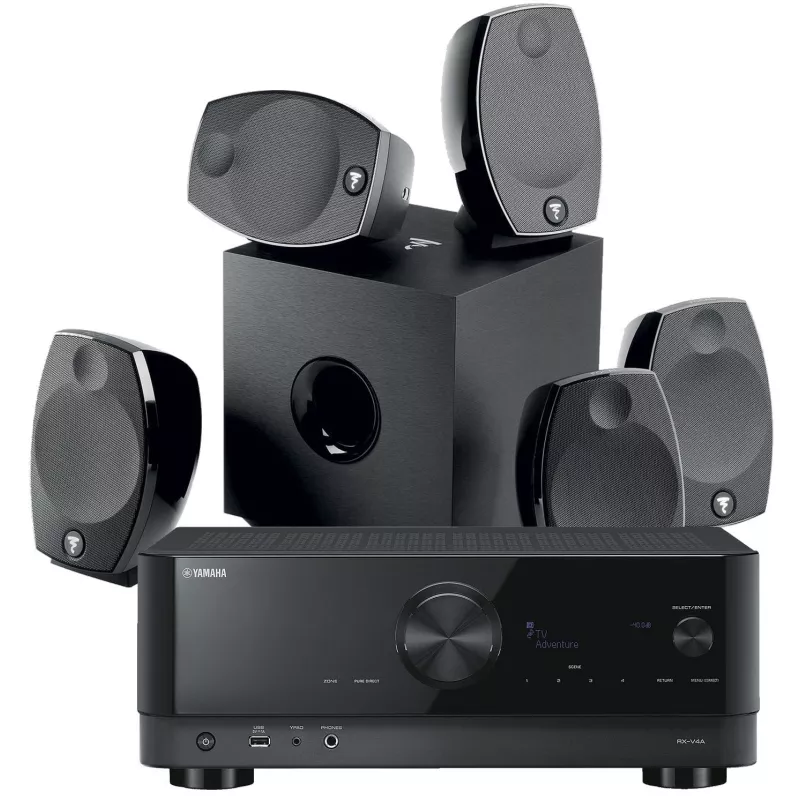 FOCAL SIB EVO 5.1 + YAMAHA RX-V4A