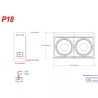 Caisson de graves Procella Audio P18