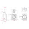 ENCEINTE CINEMA PROCELLA AUDIO P815