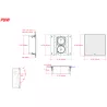 ENCEINTE CINEMA PROCELLA AUDIO P8 ICW