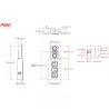 ENCEINTE CINEMA PROCELLA AUDIO P860
