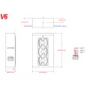 CAISSON DE GRAVES CINEMA PROCELLA AUDIO V6