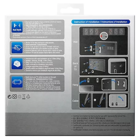 Support mural extra plat SAMSUNG WMN-350M