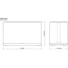 Paire d'enceintes sans fil et connectées DENON HOME 350