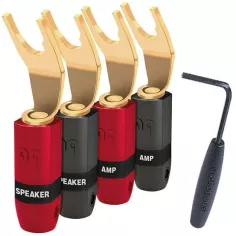 Lot de 4 fourches AUDIOQUEST SUREGRIP 300