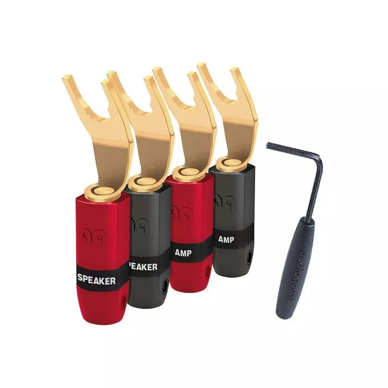 Lot de 4 fourches AUDIOQUEST SUREGRIP 300