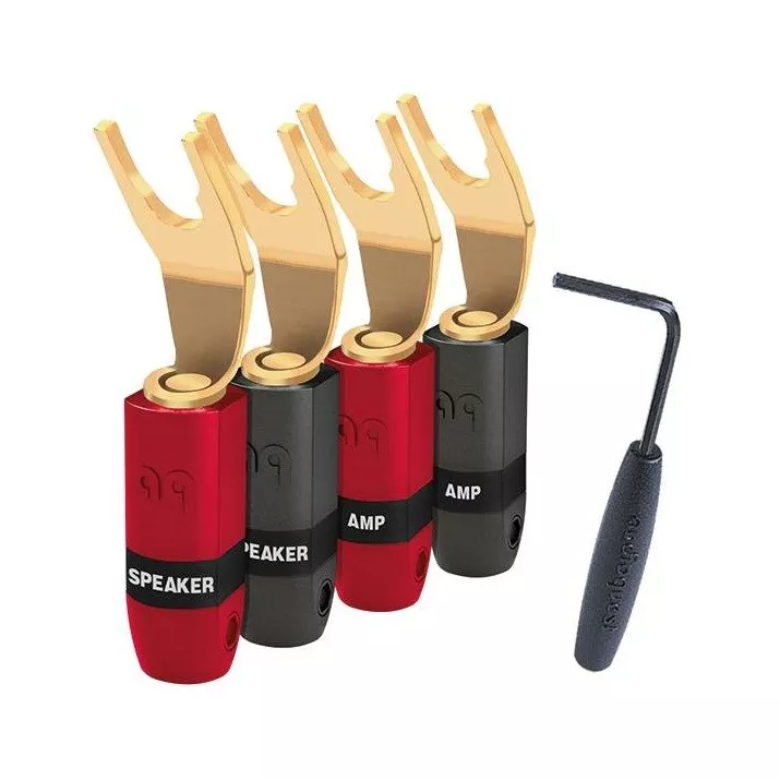 Lot de 4 fourches AUDIOQUEST SUREGRIP 300