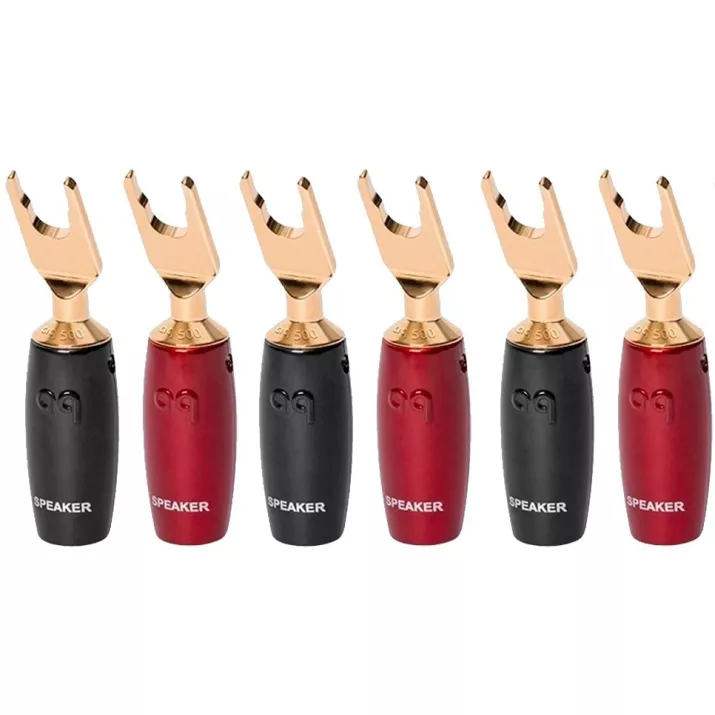 Lot de 4 fourches AUDIOQUEST SUREGRIP 507
