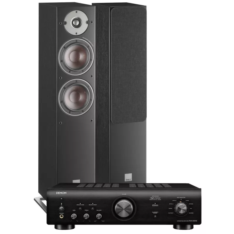 Ensemble stéréo DENON PMA-600 + DALI OBERON 5