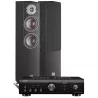 Ensemble stéréo DENON PMA-600 + DALI OBERON 5