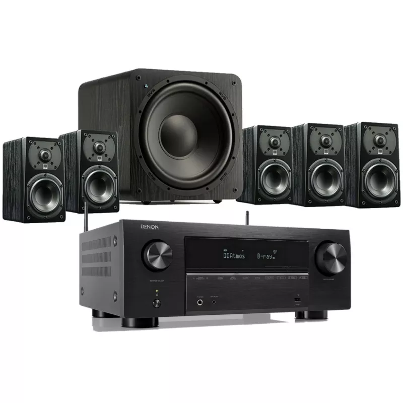 DENON AVR-X2800 H + SVS PRIME 5.1
