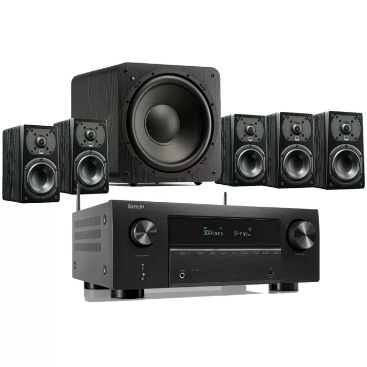 DENON AVR-X2800 H + SVS PRIME 5.1