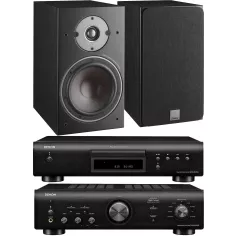 DENON PMA-600NE + DENON DCD-600NE + DALI OBERON 3