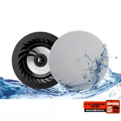 LITHE AUDIO PAIRE D'ENCEINTES ENCASTRABLE BLUETOOTH CERTIFIÉ IP44