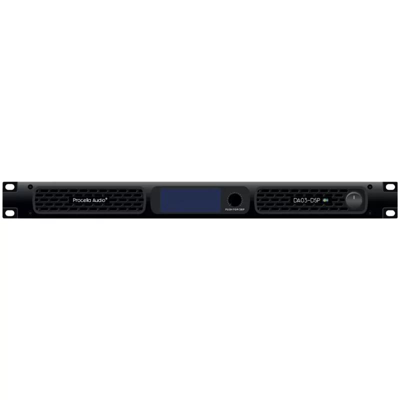 AMPLIFICATEUR DE PUISSANCE PROCELLA AUDIO DA03-DSP